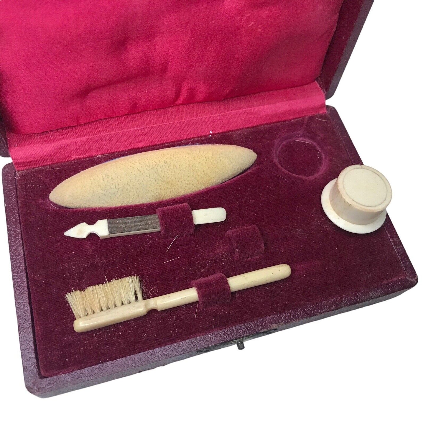 French Victorian Manicure Vanity Nail Tool Set Cuticle Tool - Vintage