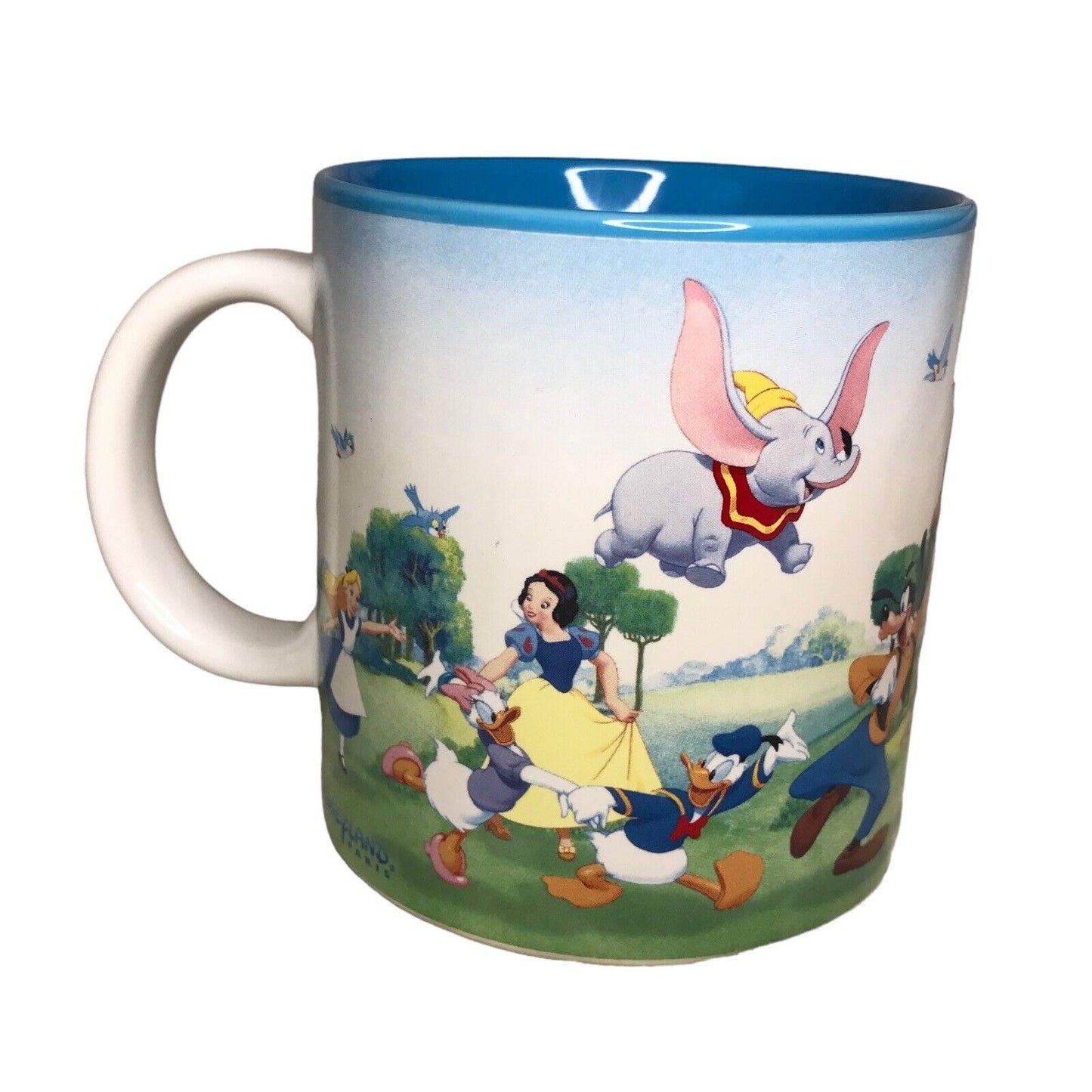 Disneyland Paris Parks Mug Cup Snow White Dumbo Mickey Donald Alice Boxed