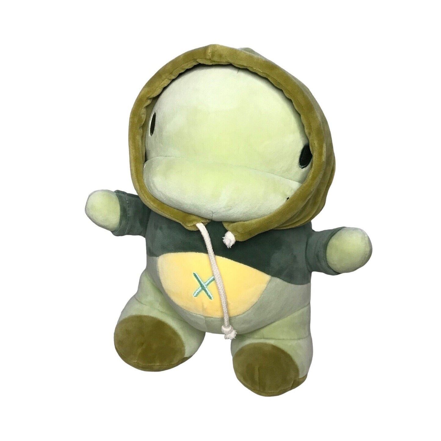 Kenji Yabu Green Hooded Rex Plush Hooded Soft Toy Japan - Dinosaur Plush Kawaii