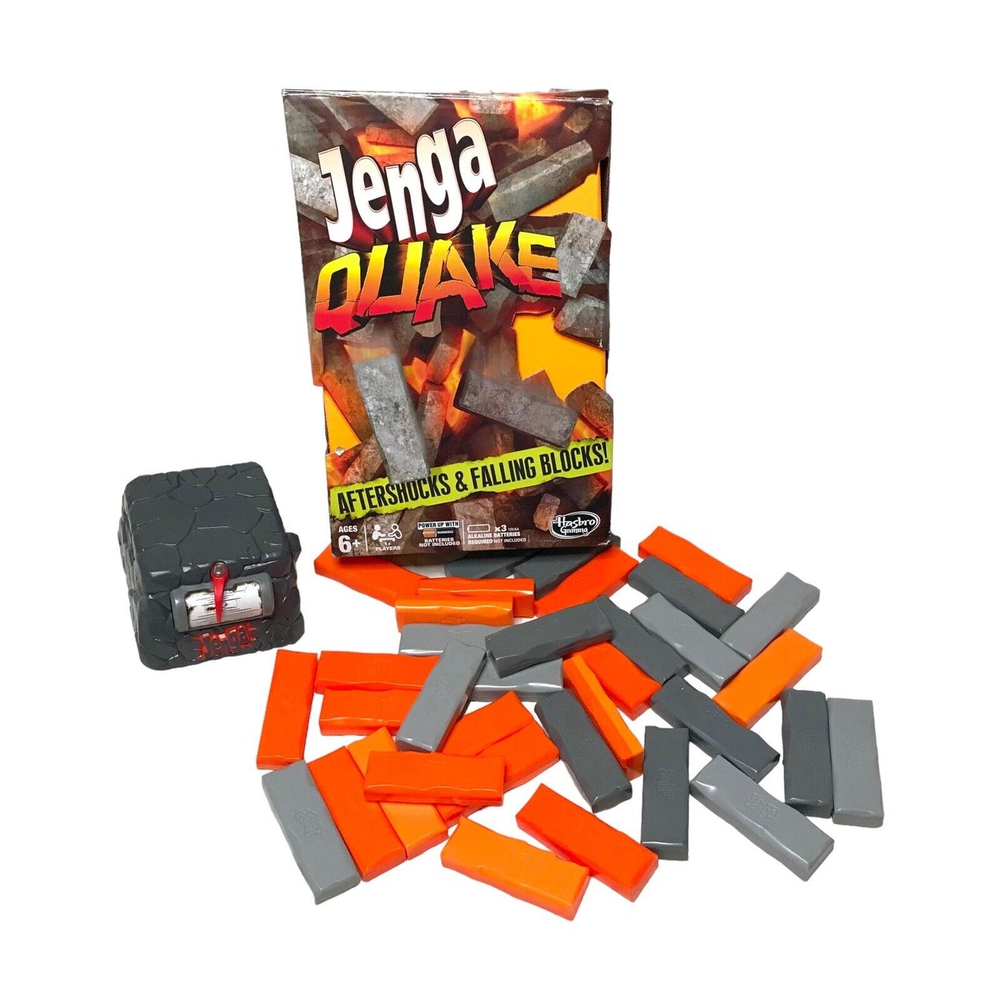 Jenga Quake Game Complete - Hasbro 2013 -Vibrates & Shakes Working