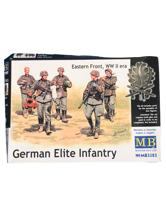 MAS3583 - Masterbox 1:35 - German Elite Infantry Eastern Front WWII