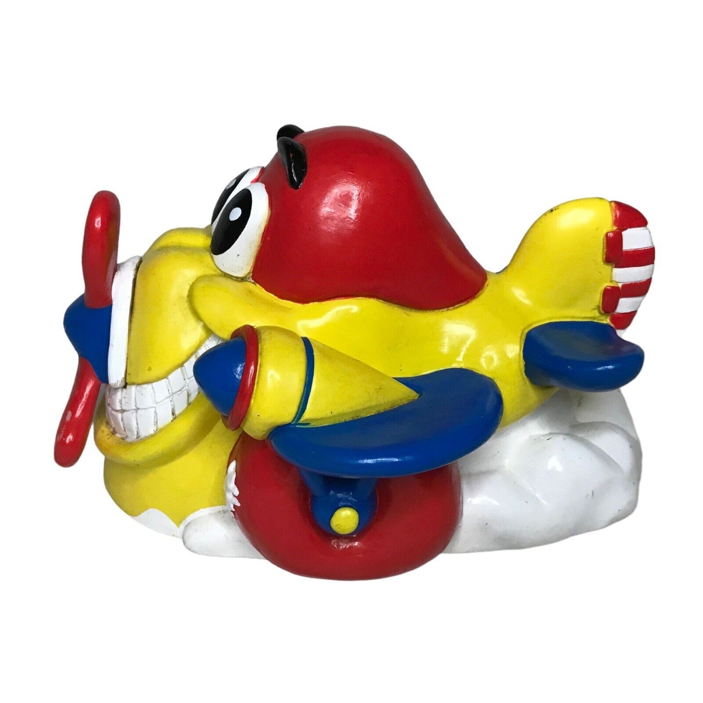 1993 Trendmasters Toy Looney Push-a-Long Airplane Vintage Plane Collectible 90s