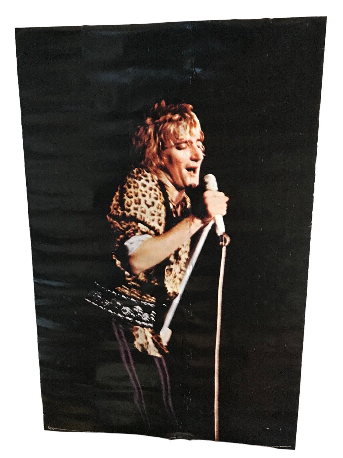 Rod Stewart Vintage 1979 Poster: Unveiled Gem from Pace Minerva - No.47 - 1979