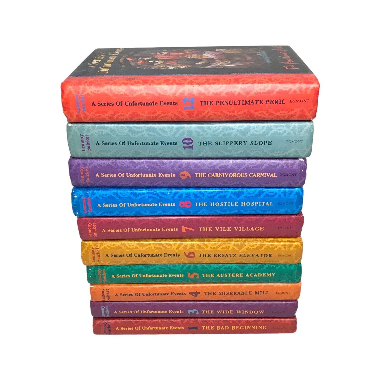 A Series of Unfortunate Events by Lemony Snicket 1-13 Books - 1 & 11 Missing