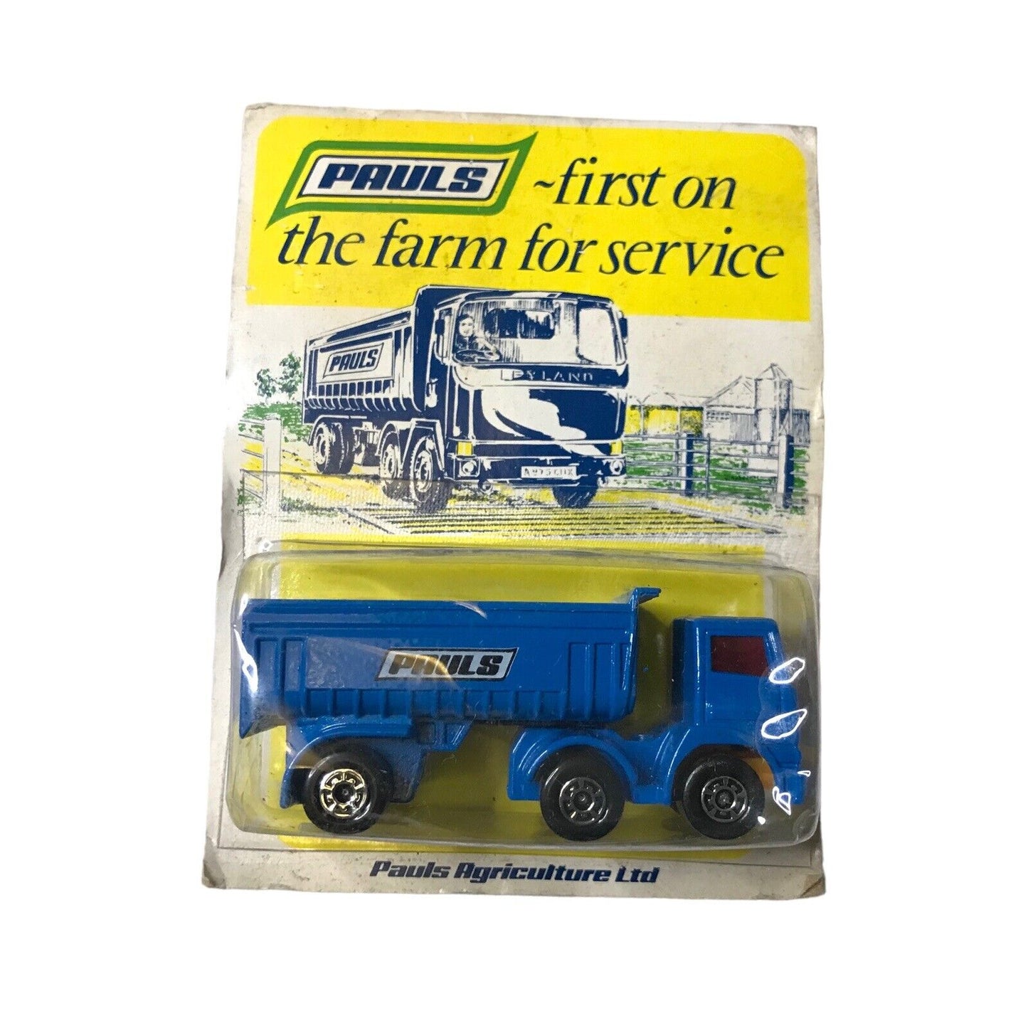 Matchbox Lesney Superfast 30f Leyland Articulated Truck (RARE PAULS PROMOTIONAL)