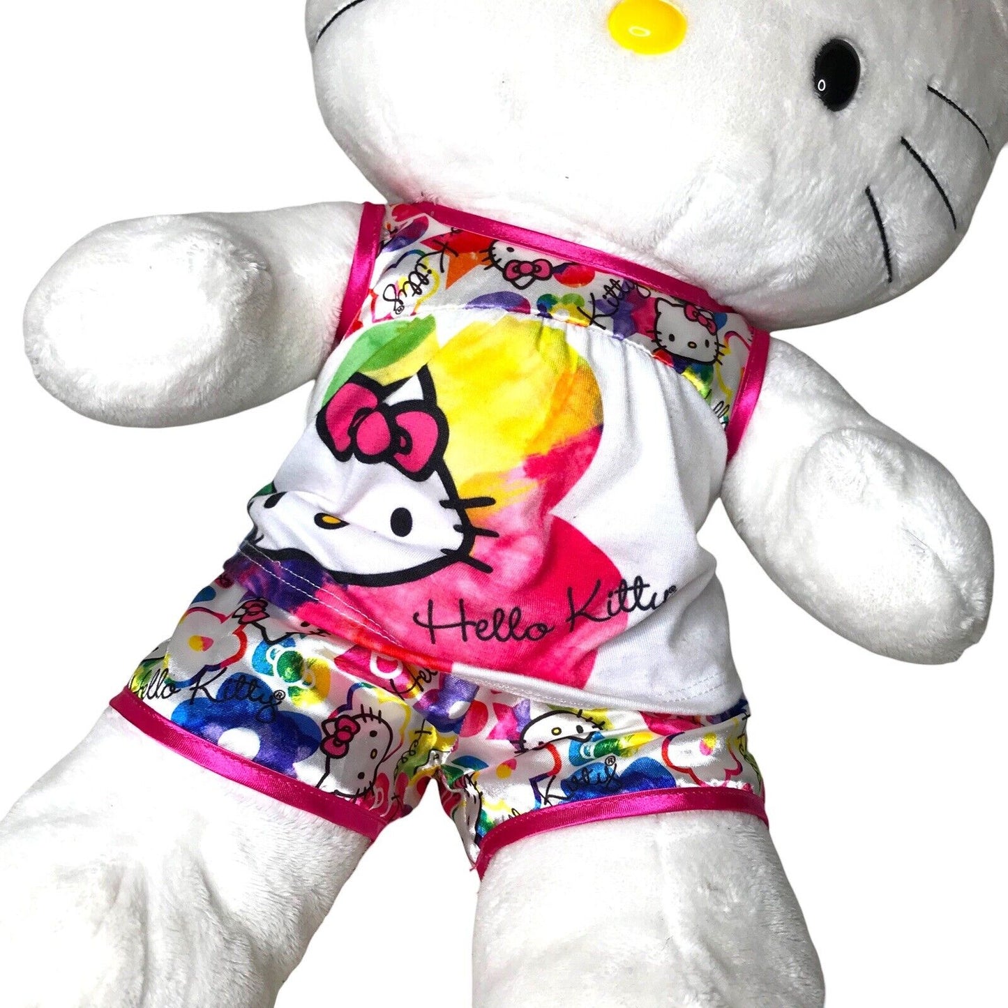 Build A Bear Hello Kitty Plush Soft Toy with Clothes Set Top & Pants