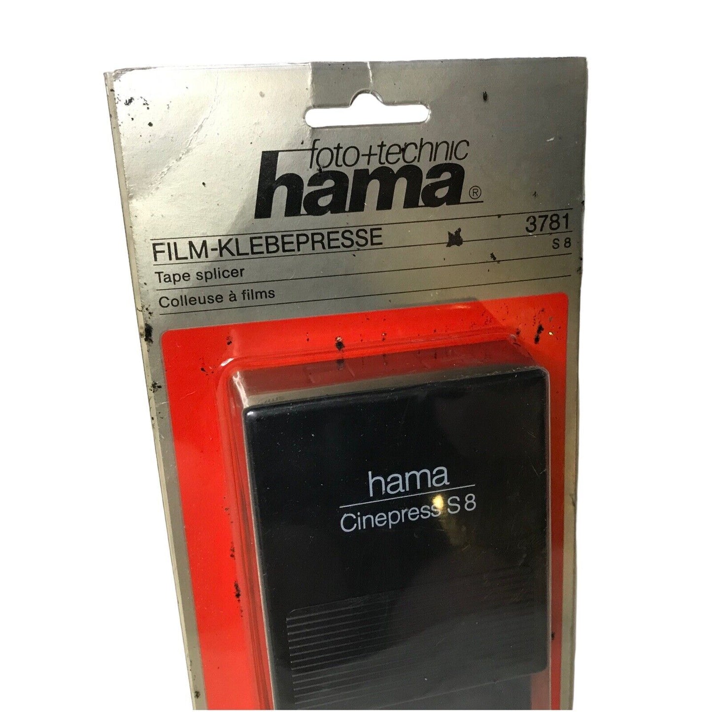 Super 8 Dry-Tape Film Splicer Hama Cinepress Classic From 1970's Unused Boxed