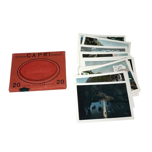 CAPRI - 20 Vere Fotografie - Extracolour Photos Vintage 1930s Set of 20