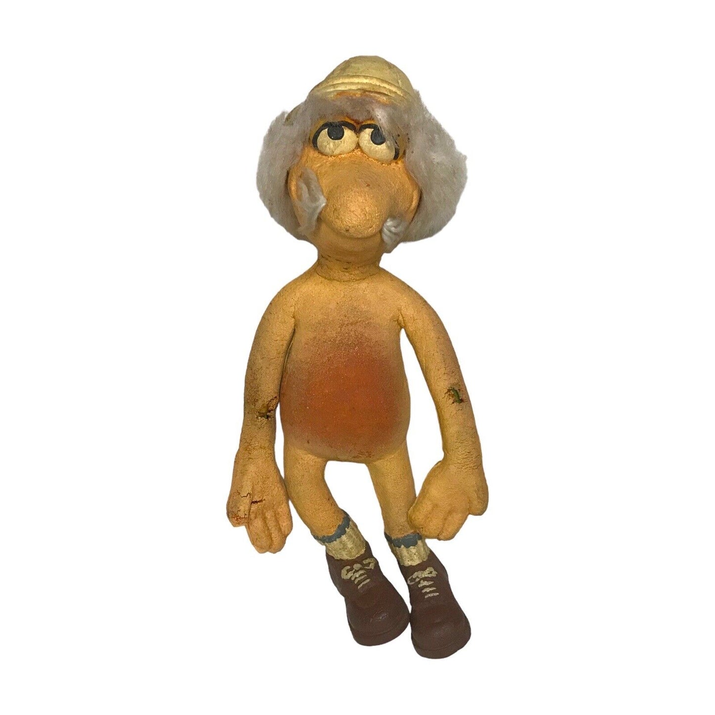 Vintage 1984 Bendy Toys Fraggle Rock Travelling Matt - Jim Henson The Muppets