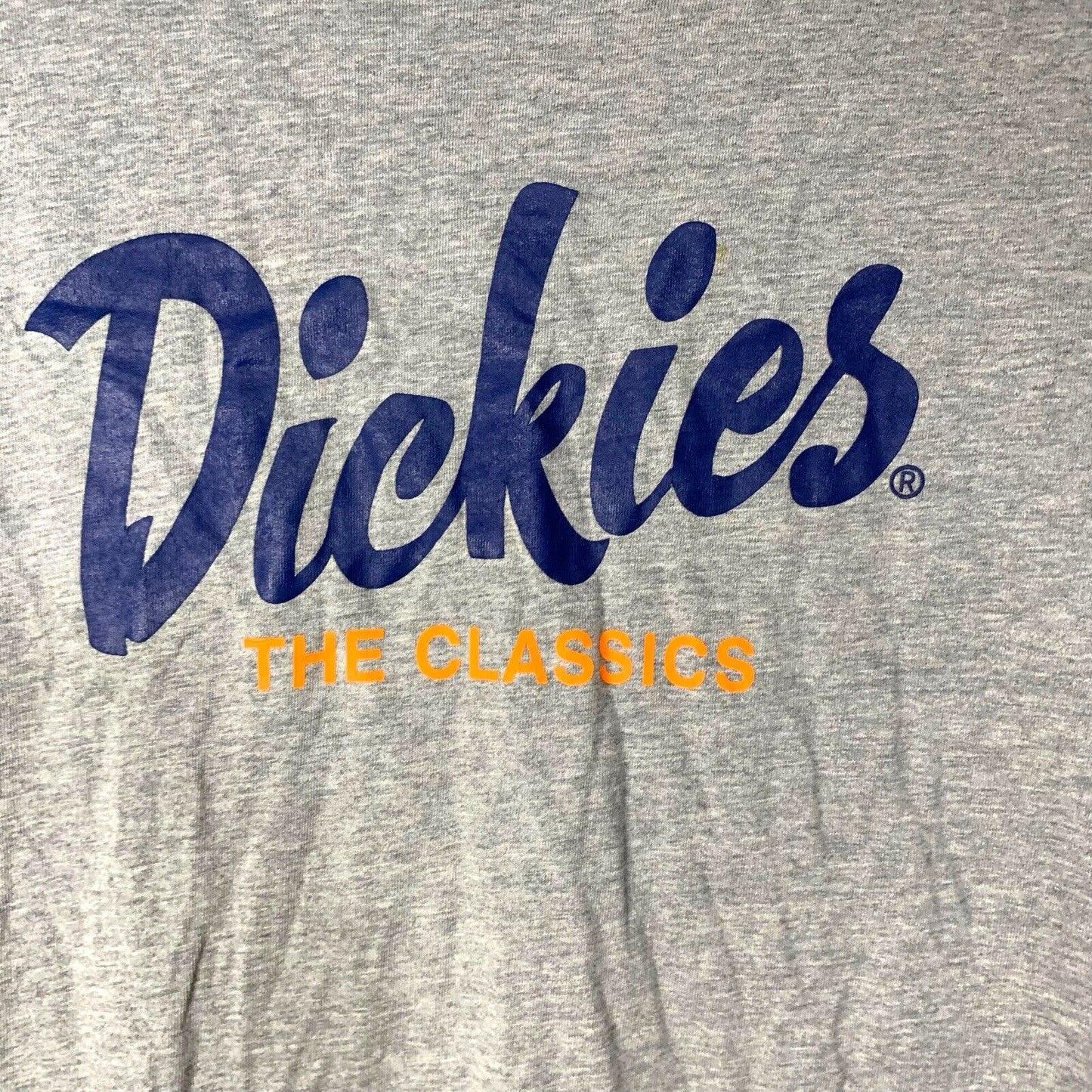 Vintage Dickies Light Grey T-Shirt | 90s/Y2K Streetwear | Size S-M