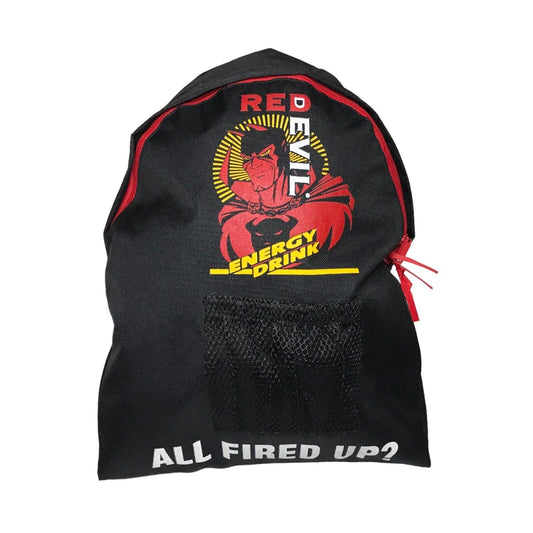 Red Devil Energy Drink Backpack - All Fired Up? - RARE FIND - 2004 WRC Promo