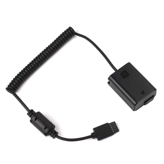 Adapter Cable NP-FW50 Dummy Battery DJI Ronin S Gimbal Sony Mirrorless Camera