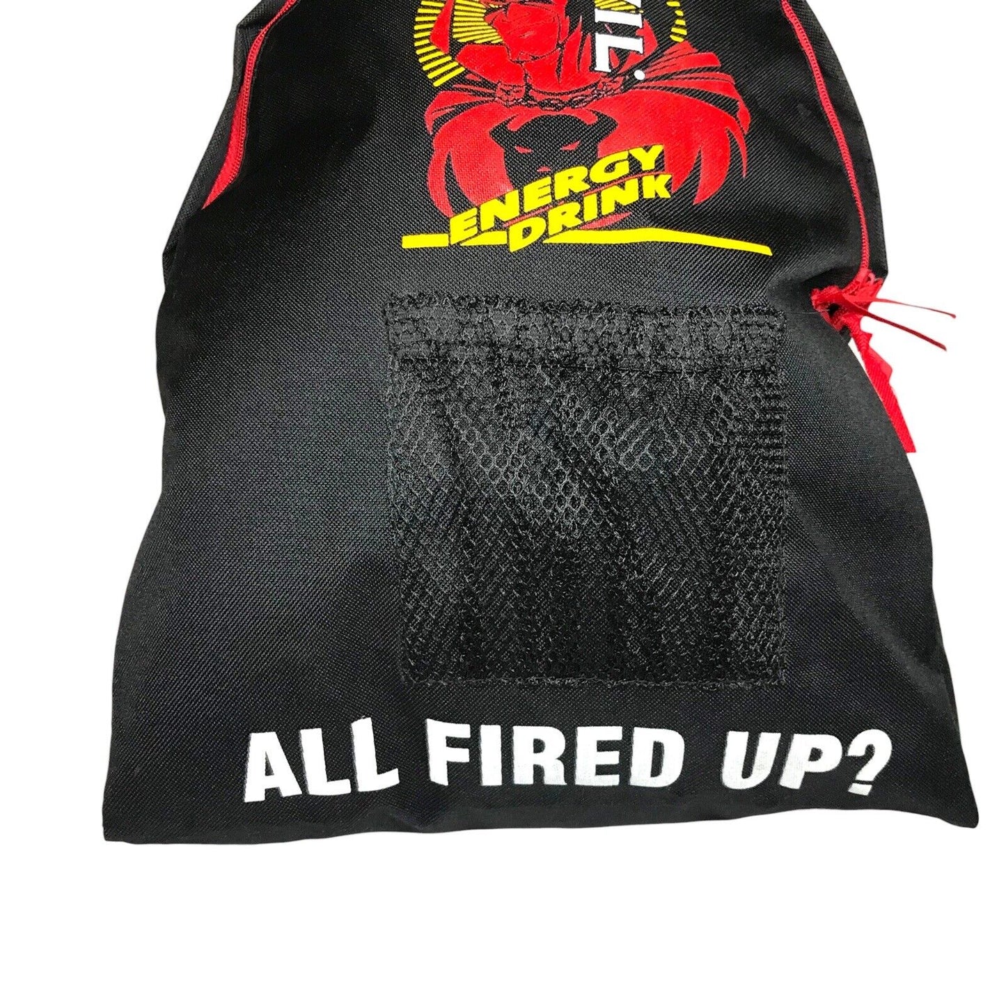 Red Devil Energy Drink Backpack - All Fired Up? - RARE FIND - 2004 WRC Promo