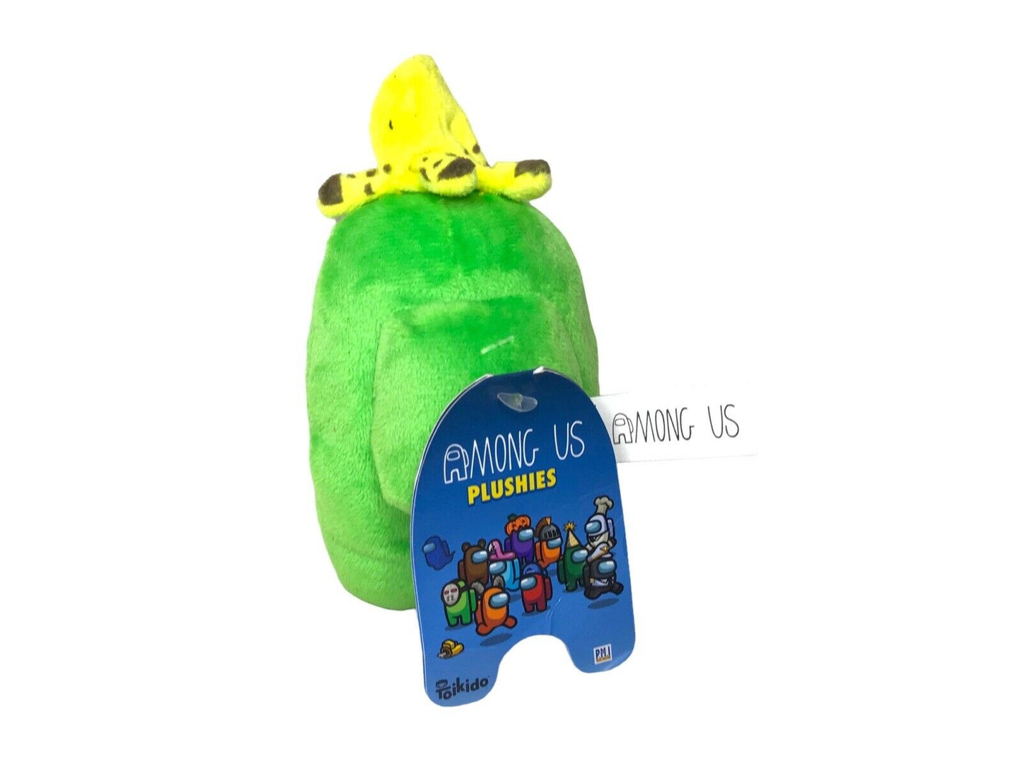 Among Us 7” Green With Banana Imposter Plush Series 2 Toikido with Tags