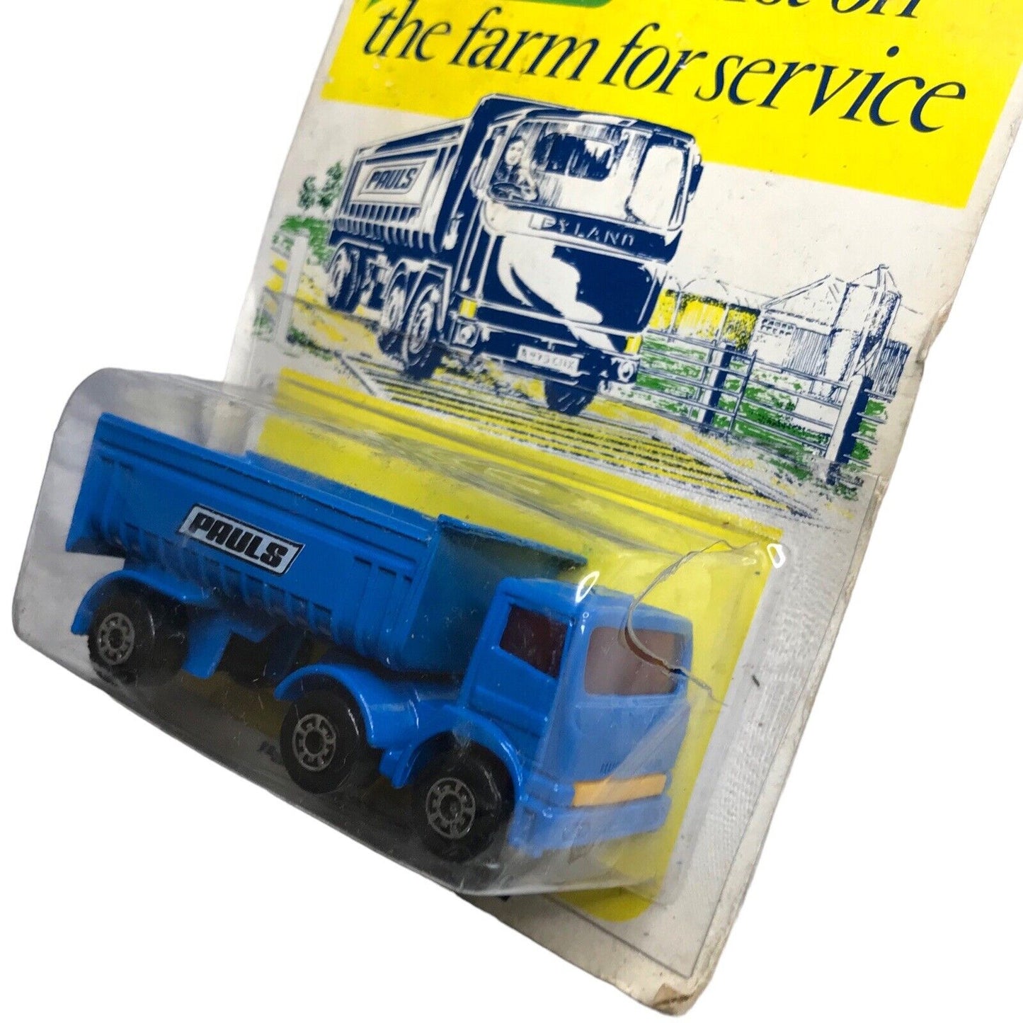 Matchbox Lesney Superfast 30f Leyland Articulated Truck (RARE PAULS PROMOTIONAL)