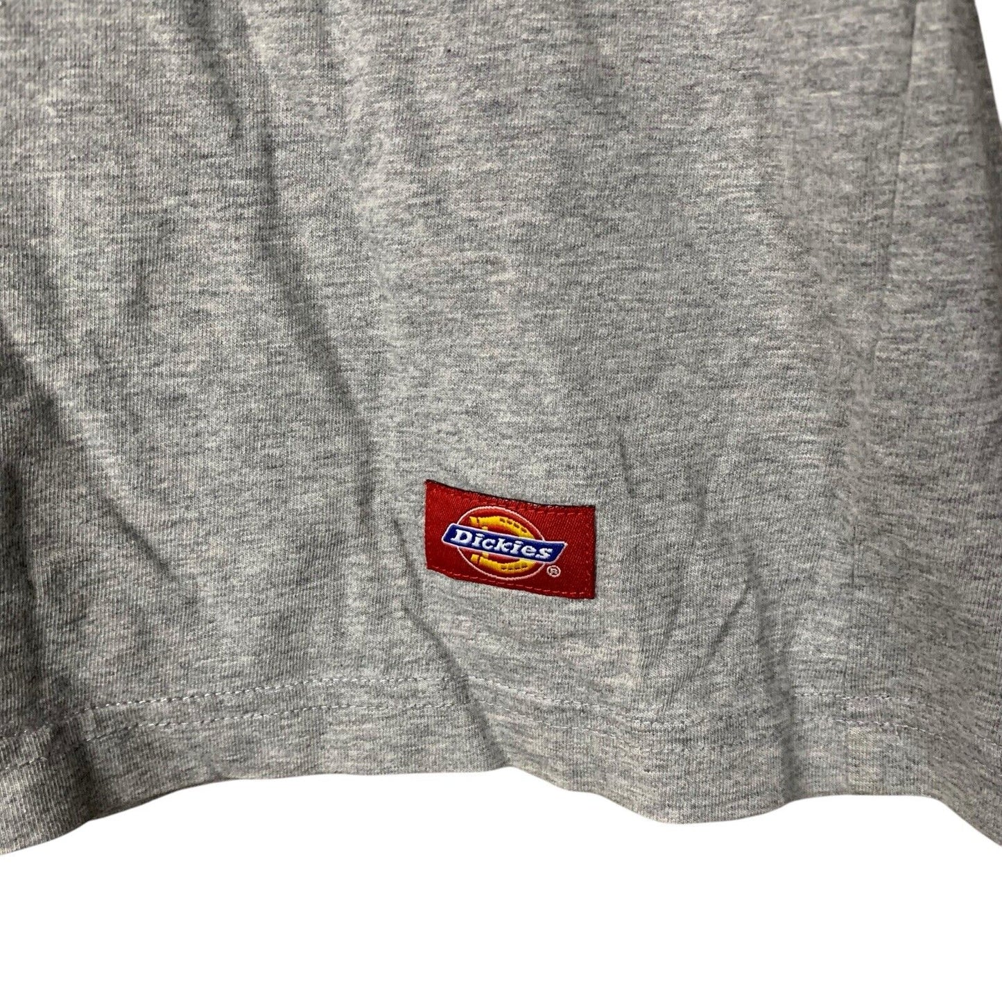 Vintage Dickies Light Grey T-Shirt | 90s/Y2K Streetwear | Size S-M