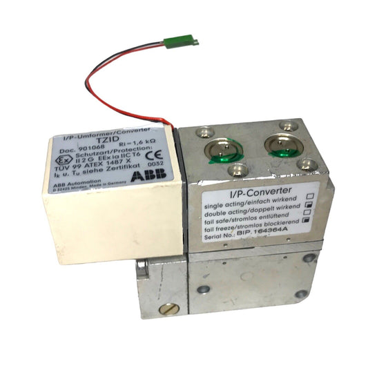 ABB I/P Converter TZID Double Acting Fail Freeze - Ri = 1,6 k Ω Ohm