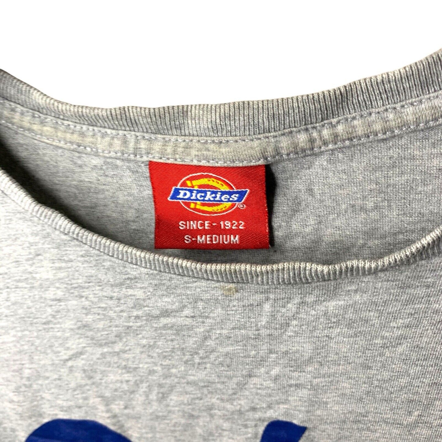 Vintage Dickies Light Grey T-Shirt | 90s/Y2K Streetwear | Size S-M