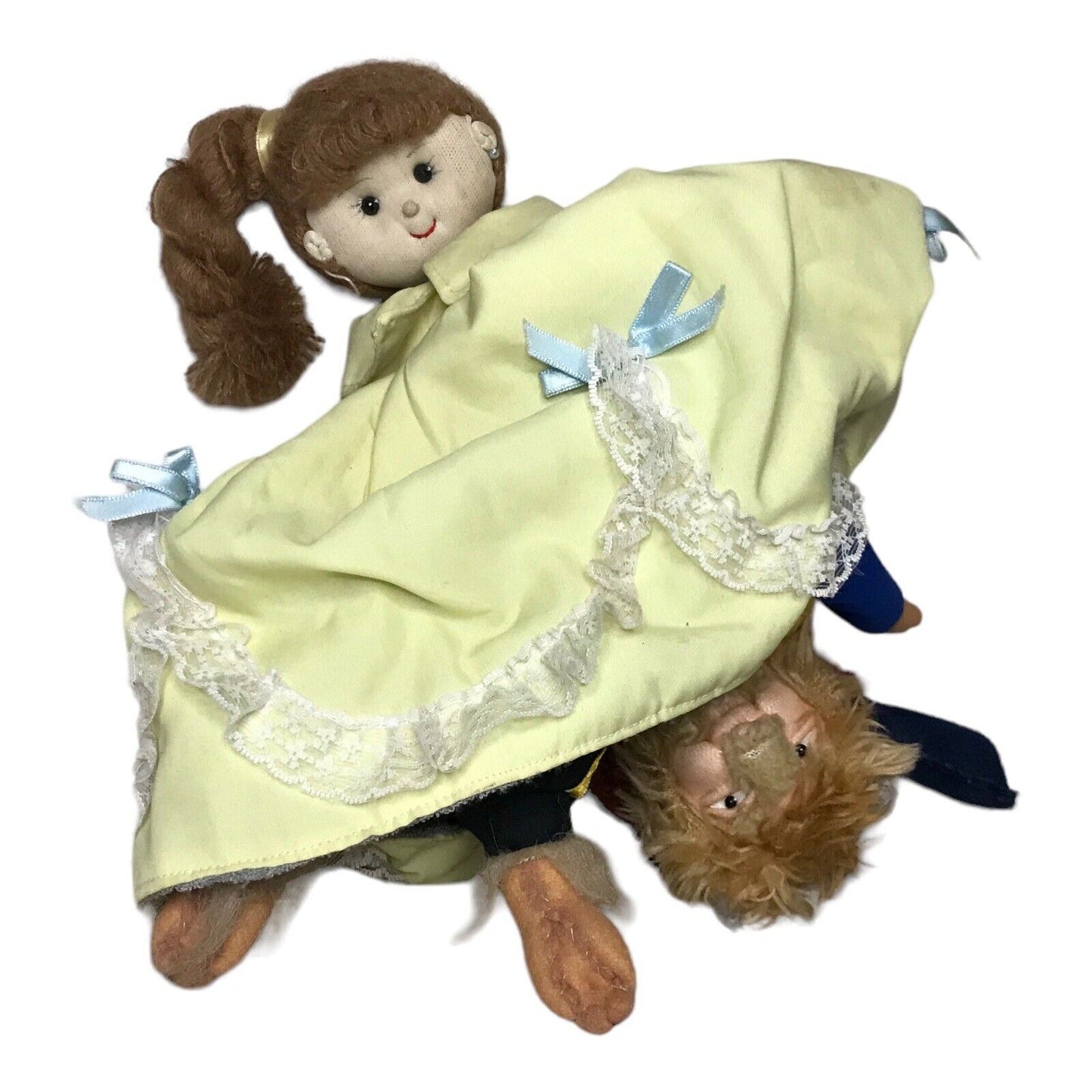 Taylor’s Handmade Collectable Topsy Turvy Reversible Doll Beauty and the Beast