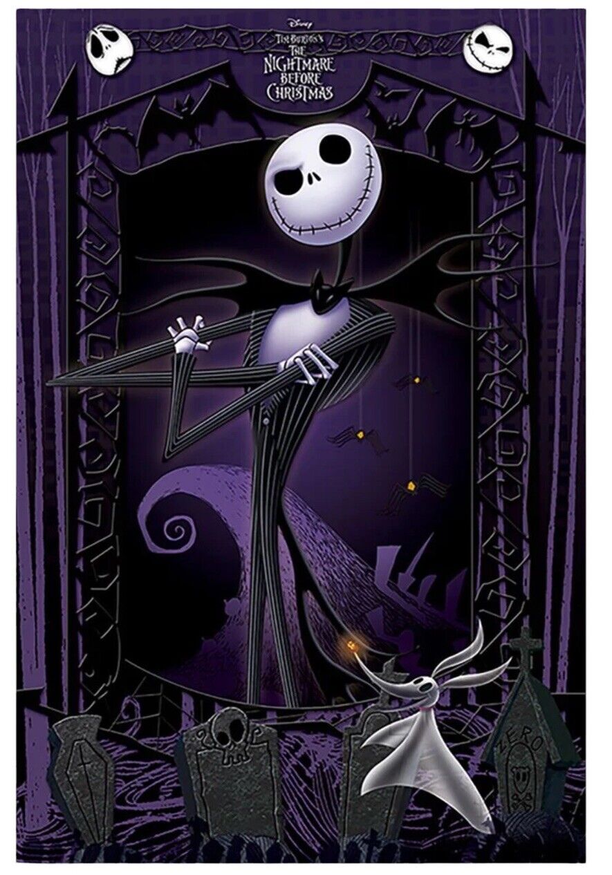 The Nightmare Before Christmas Jack Skellington Wall Poster 61cmx91.5cm Pyramid