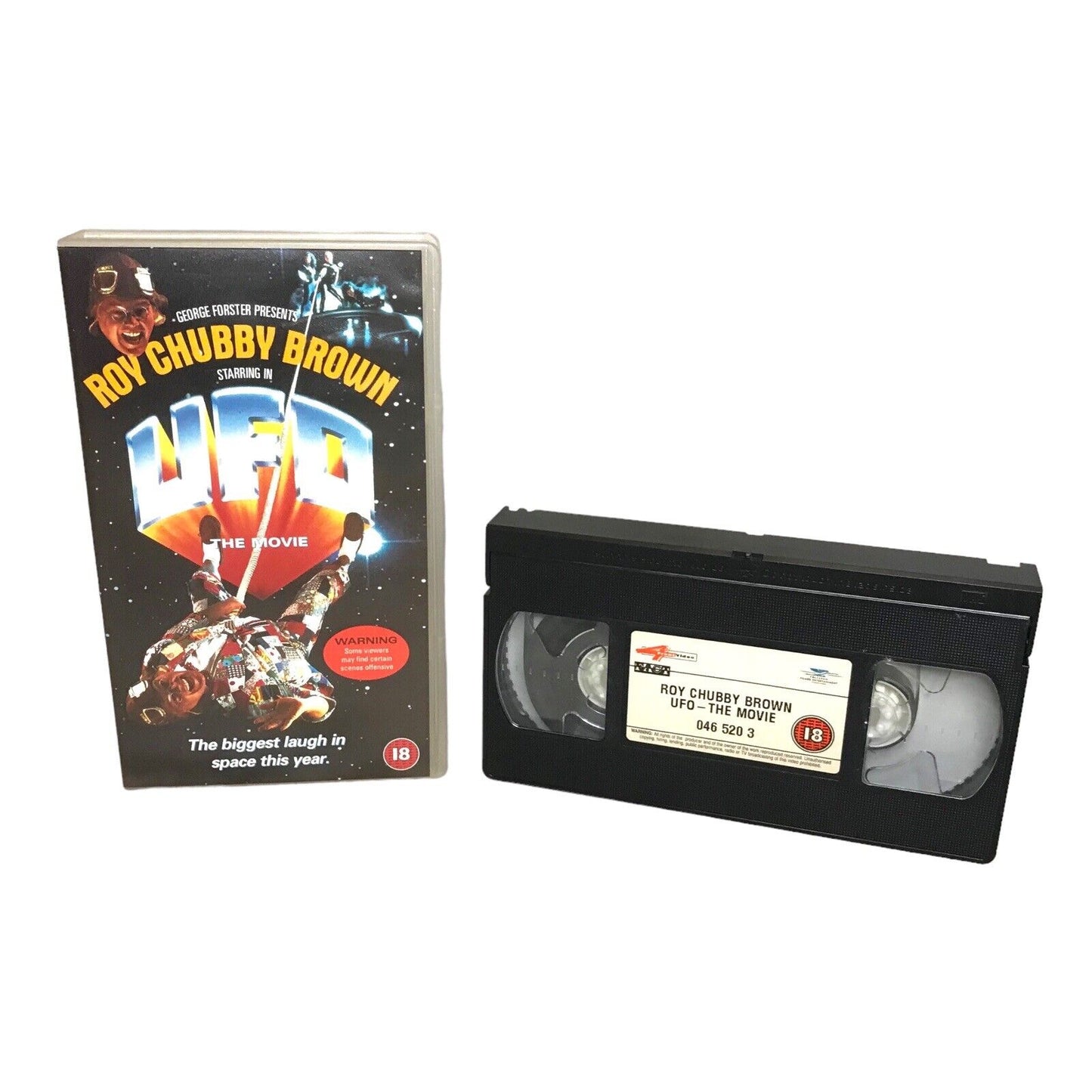 Roy Chubby Brown UFO The Movie   VHS Video Tape (pal)