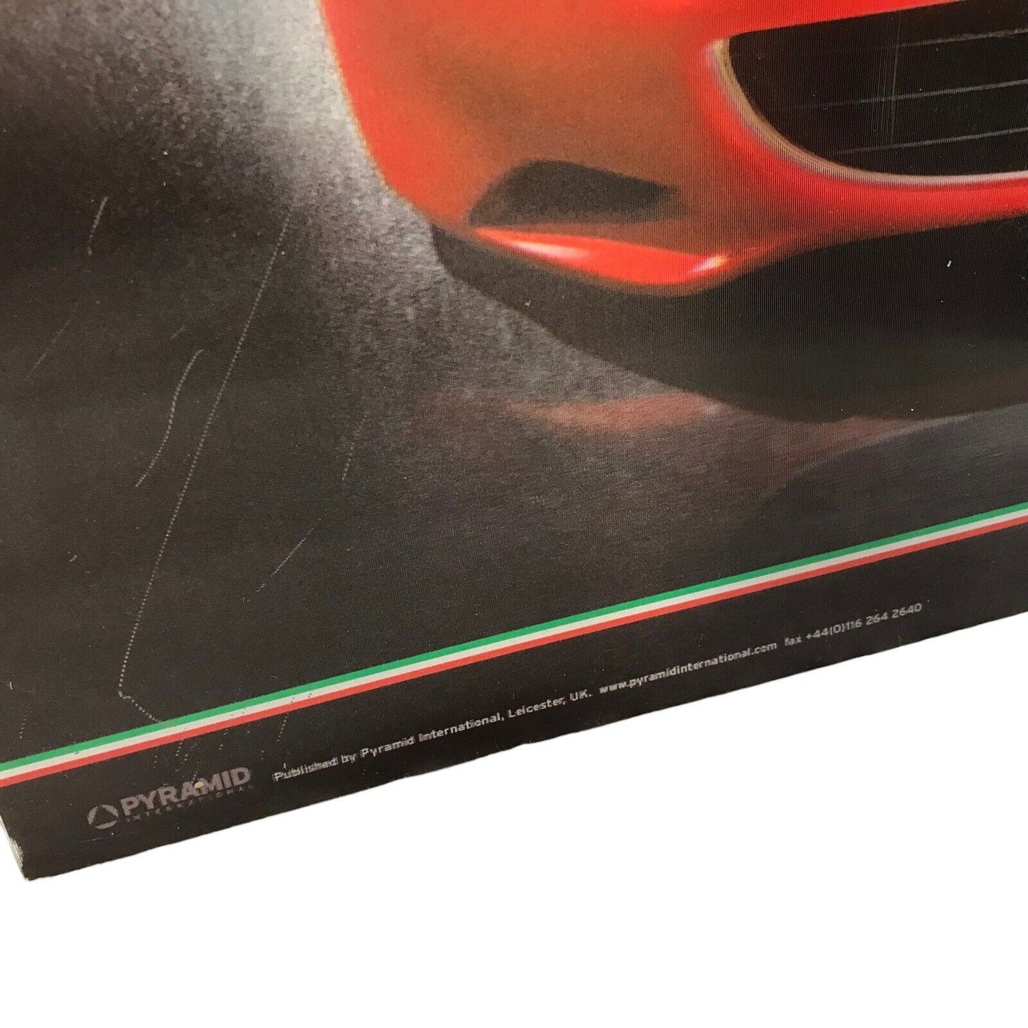 Rare Ferrari California Lenticular 3D Poster, Official Pyramid 2011 Out Of Print