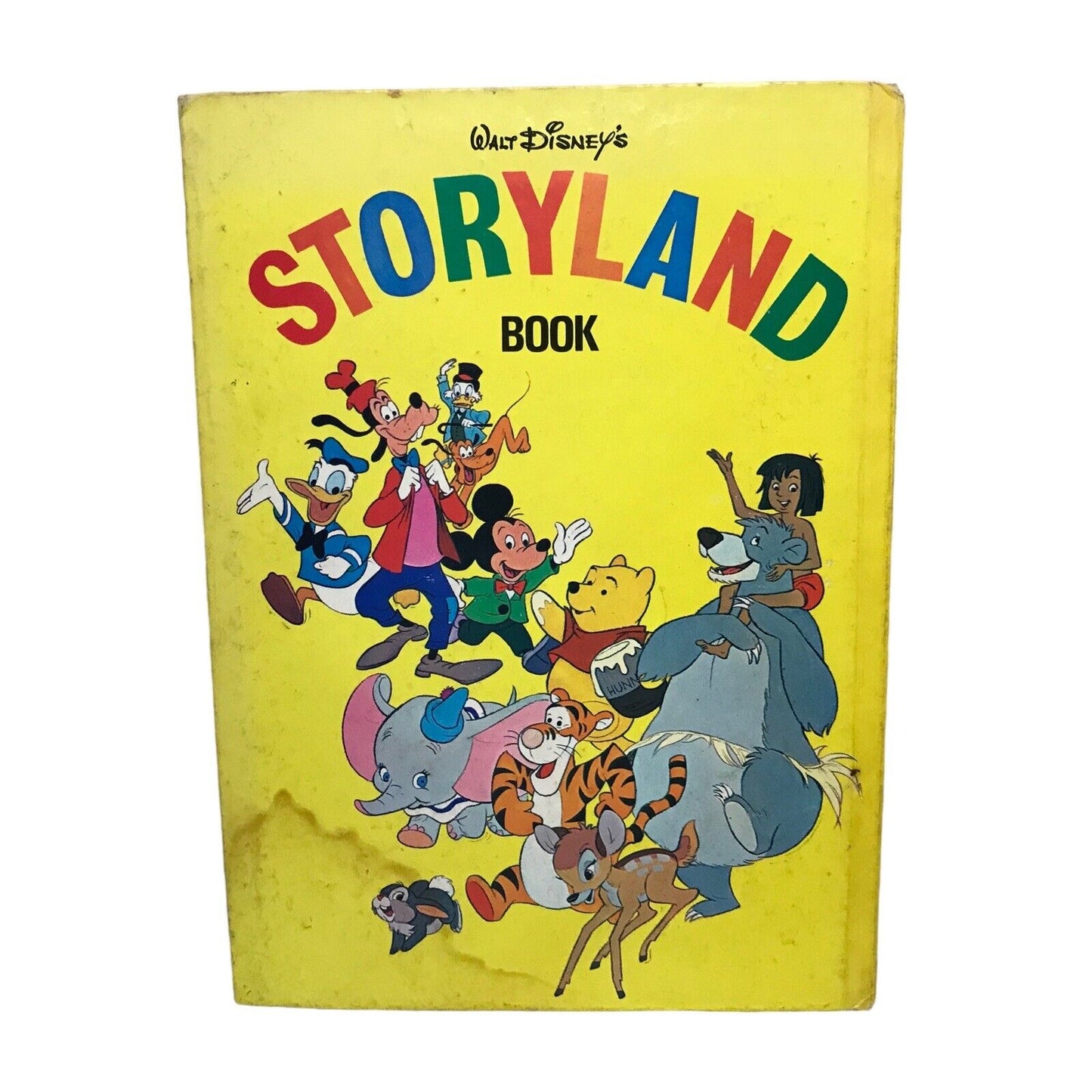 Vintage Walt Disney’s Story Land Hardcover Book - Stories Puzzles Strips 1969