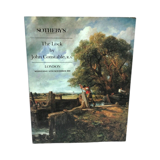 Vintage Sotheby's Auction Catalogue - The Lock by John Constable R.A.  1990